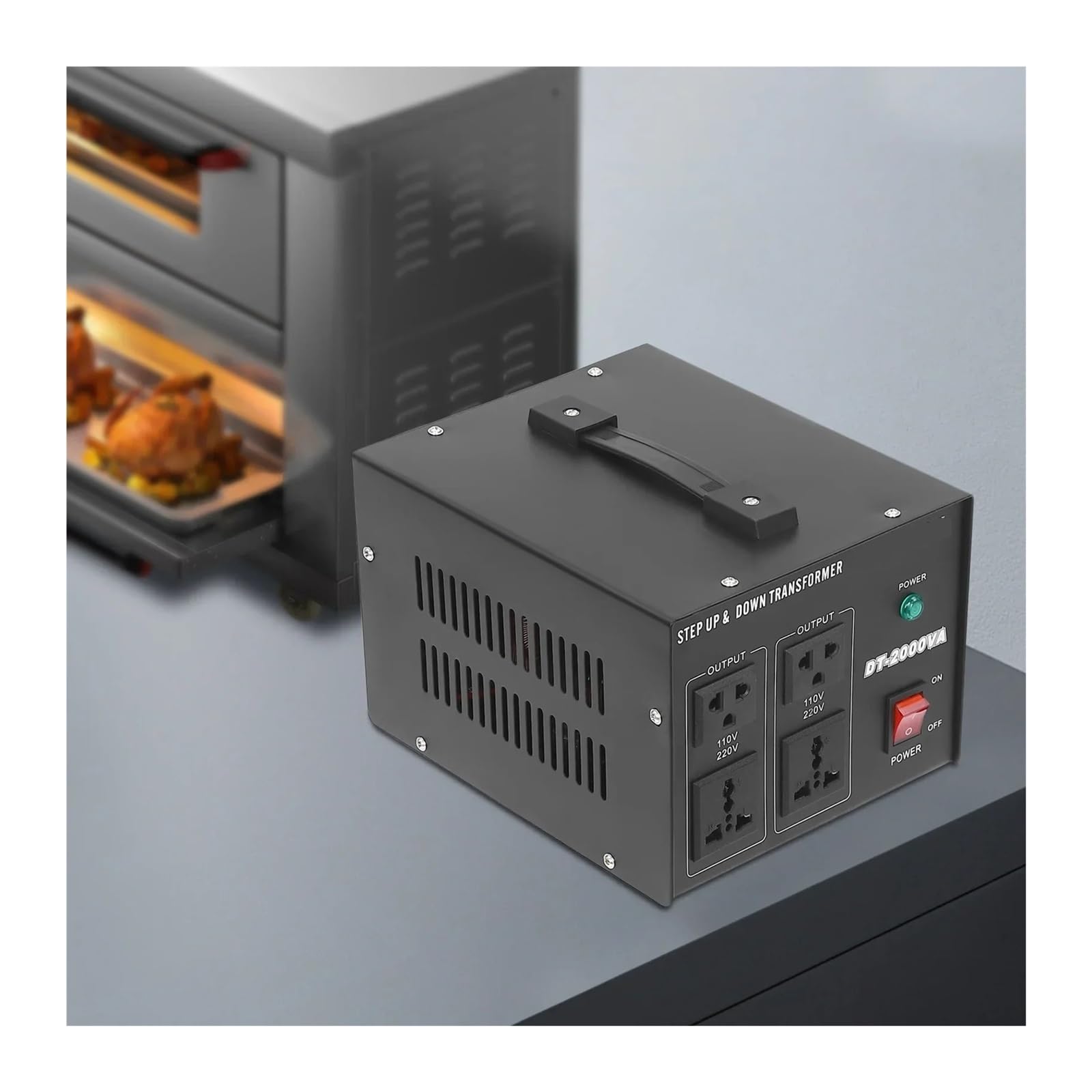 Amazon.co.jp: 電圧変換トランス ワンクリックスイッチ 220V→110V